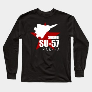 Sukhoi Su-57 Long Sleeve T-Shirt